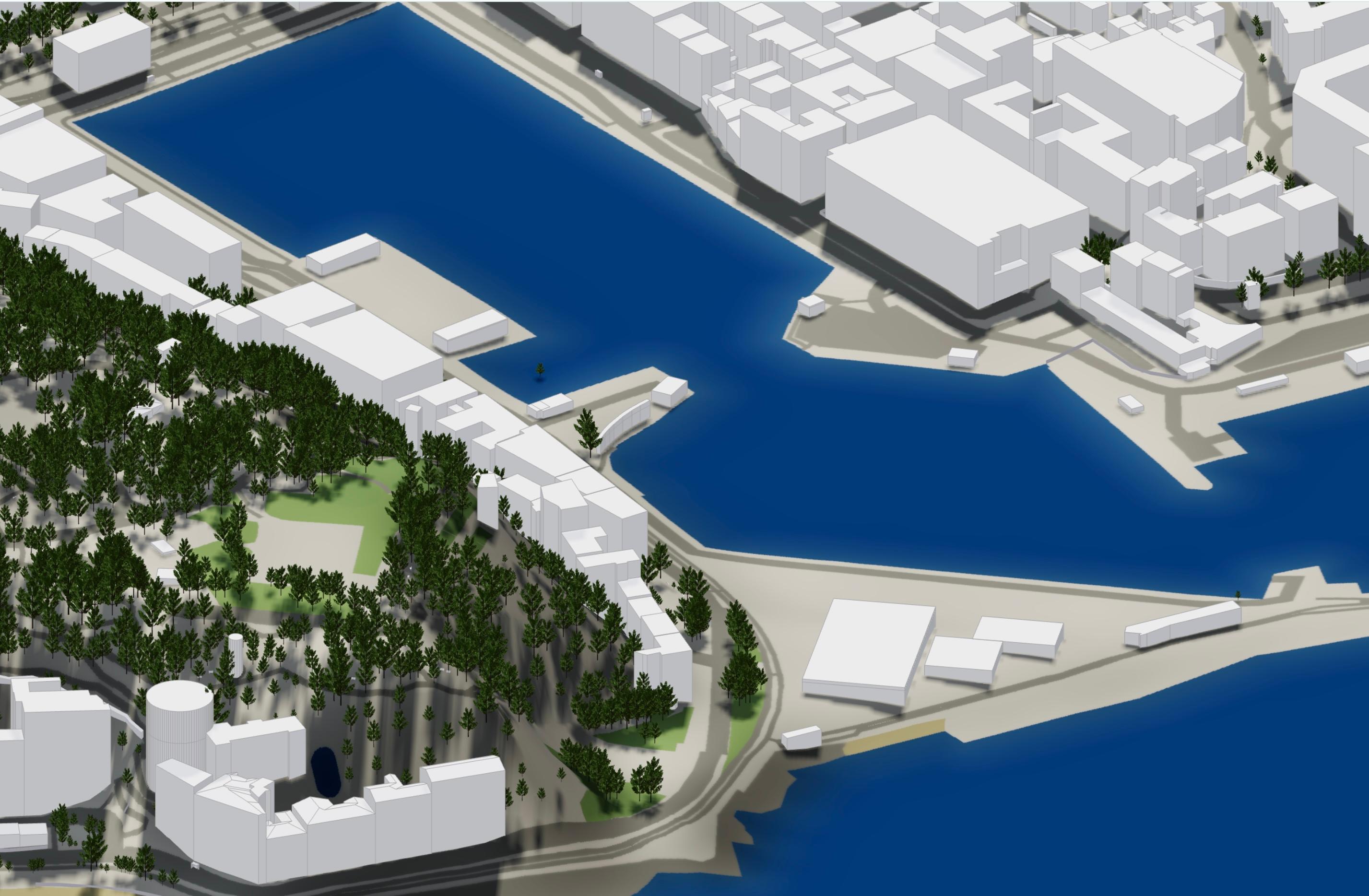 3D-Stadtmodell: Frankreich