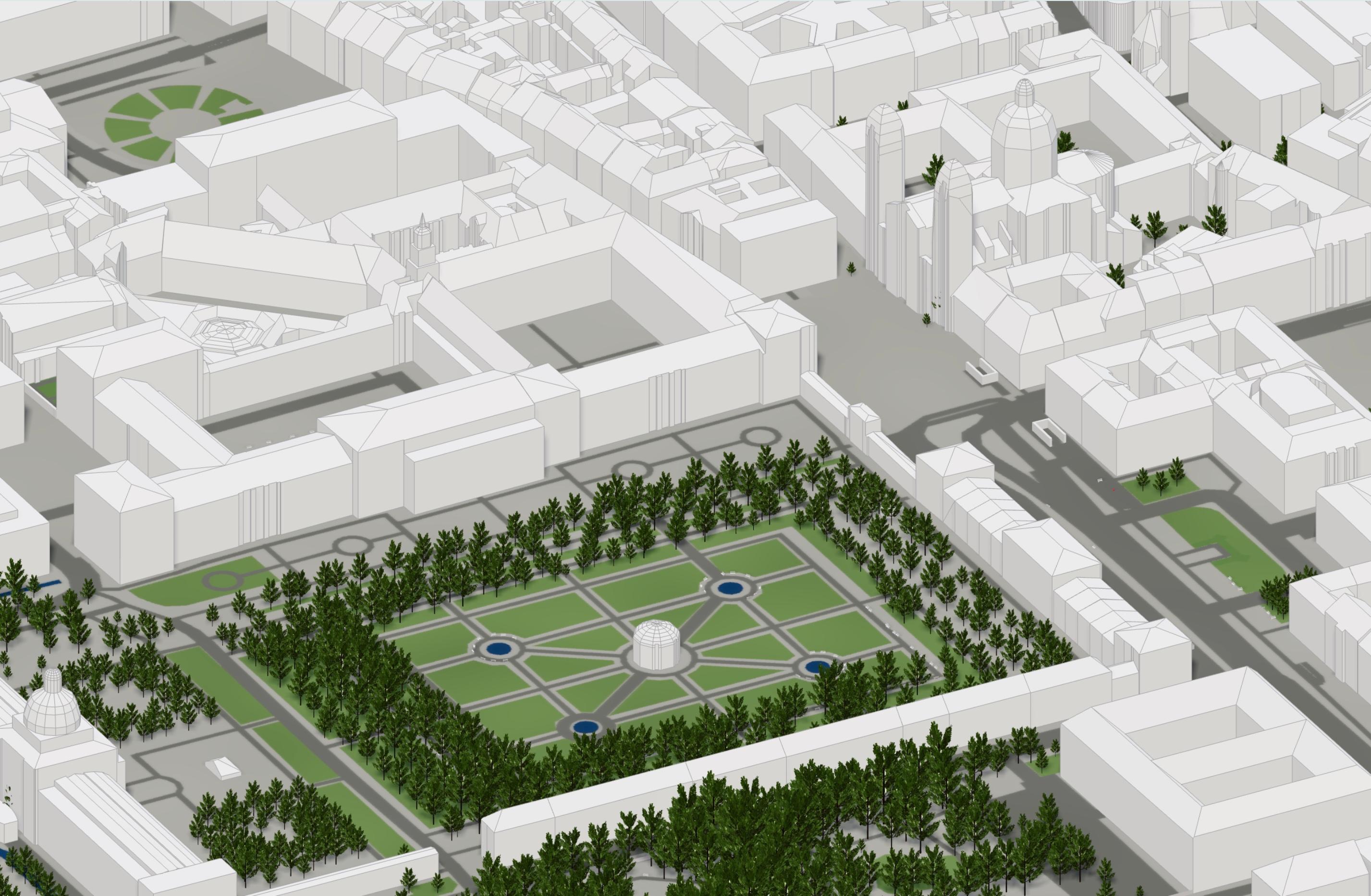 3D-Stadtmodell: Deutschland