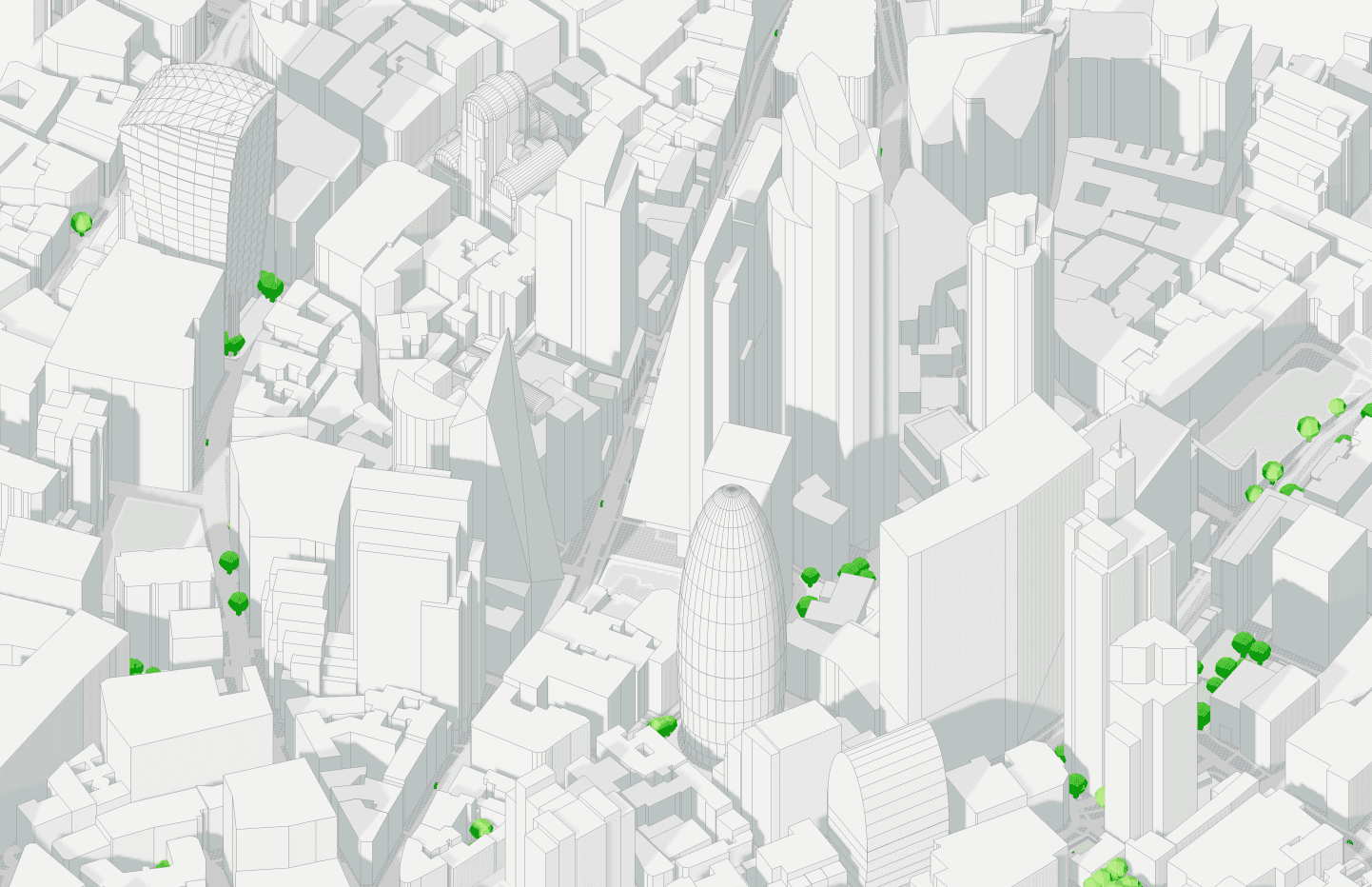 3D-Stadtmodell: Vereinigtes Königreich