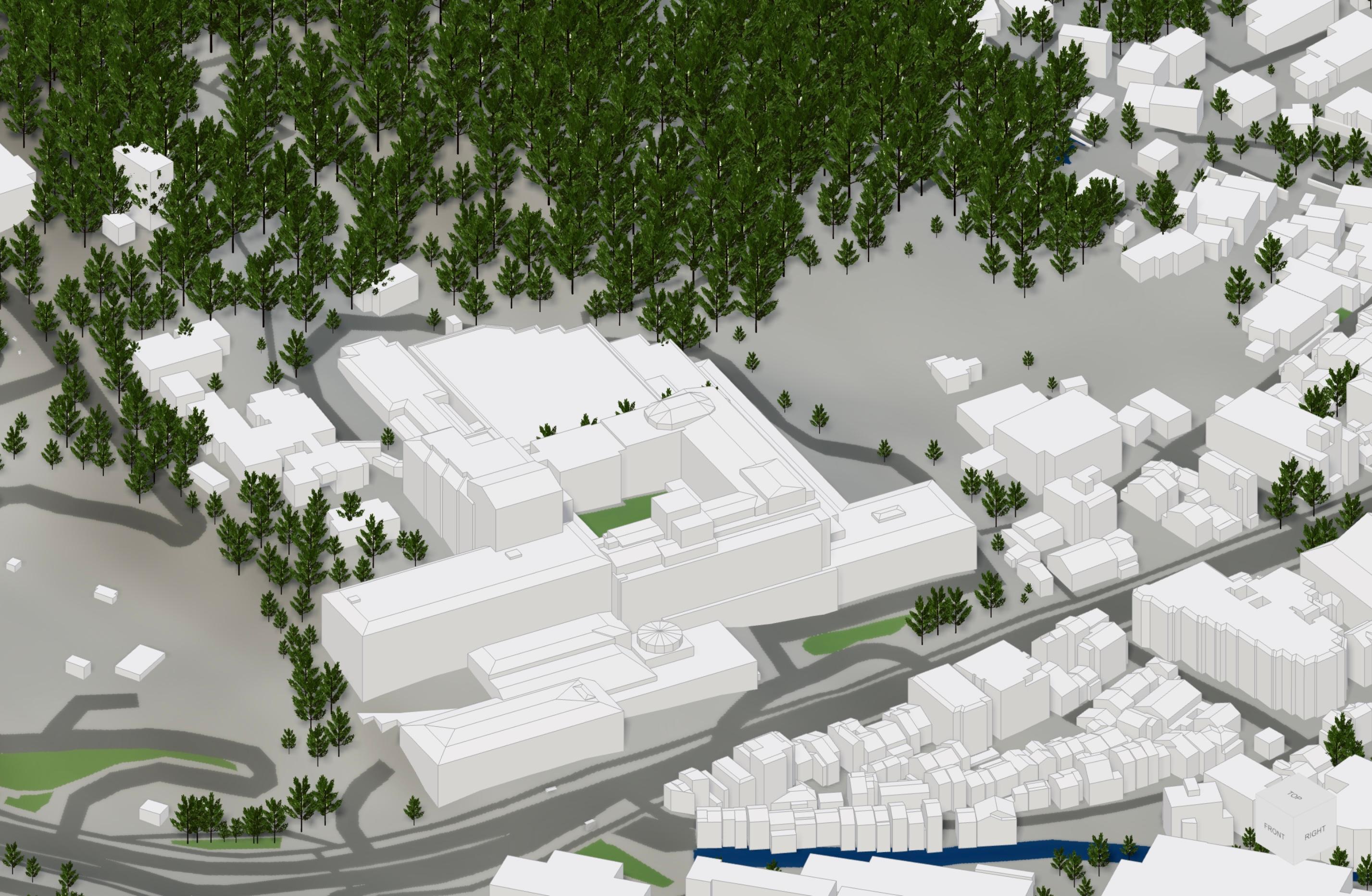 3D-Stadtmodell: Japan